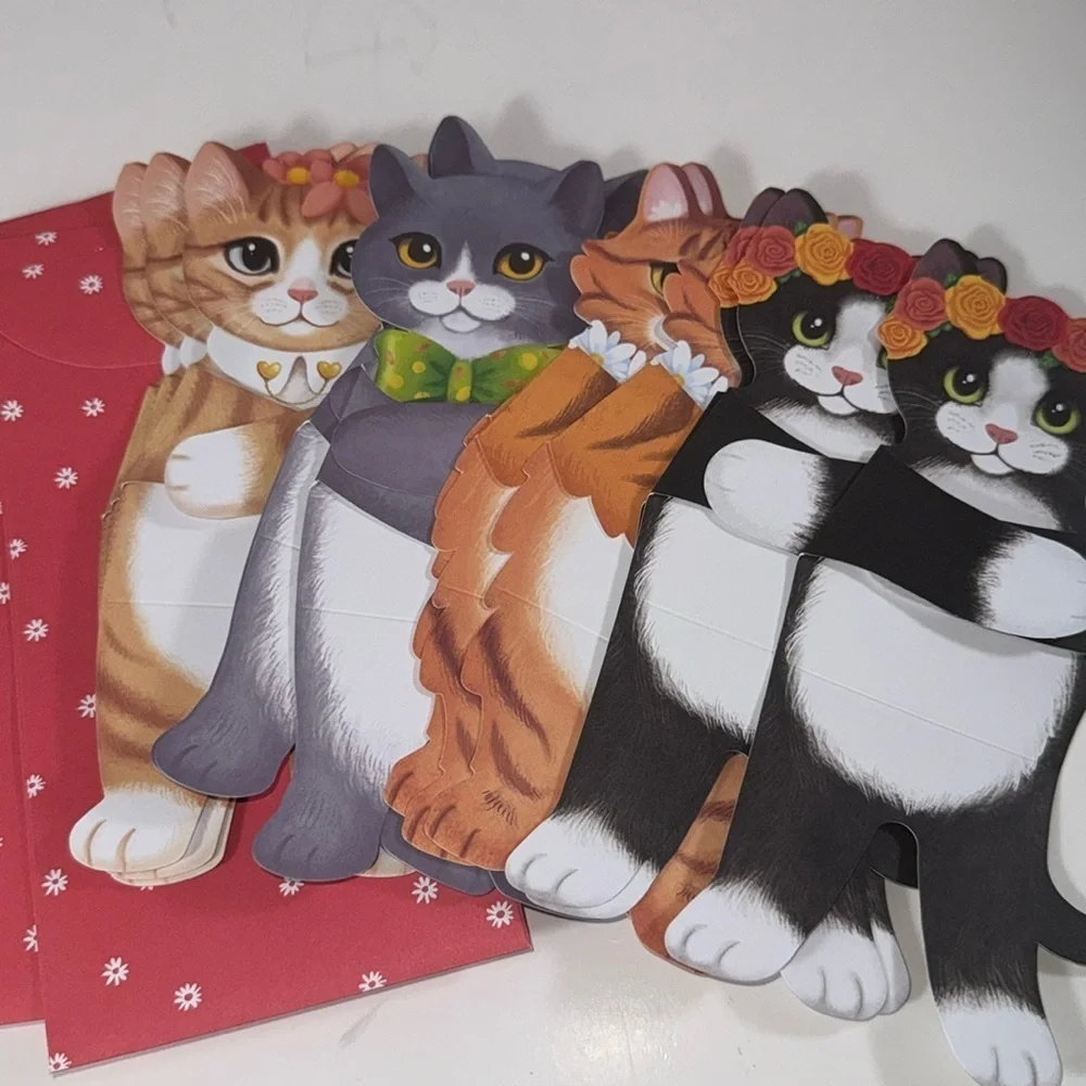 Chronicle Books Kitten Cuddles Set of 12 Notecards & Envelopes Stationery
